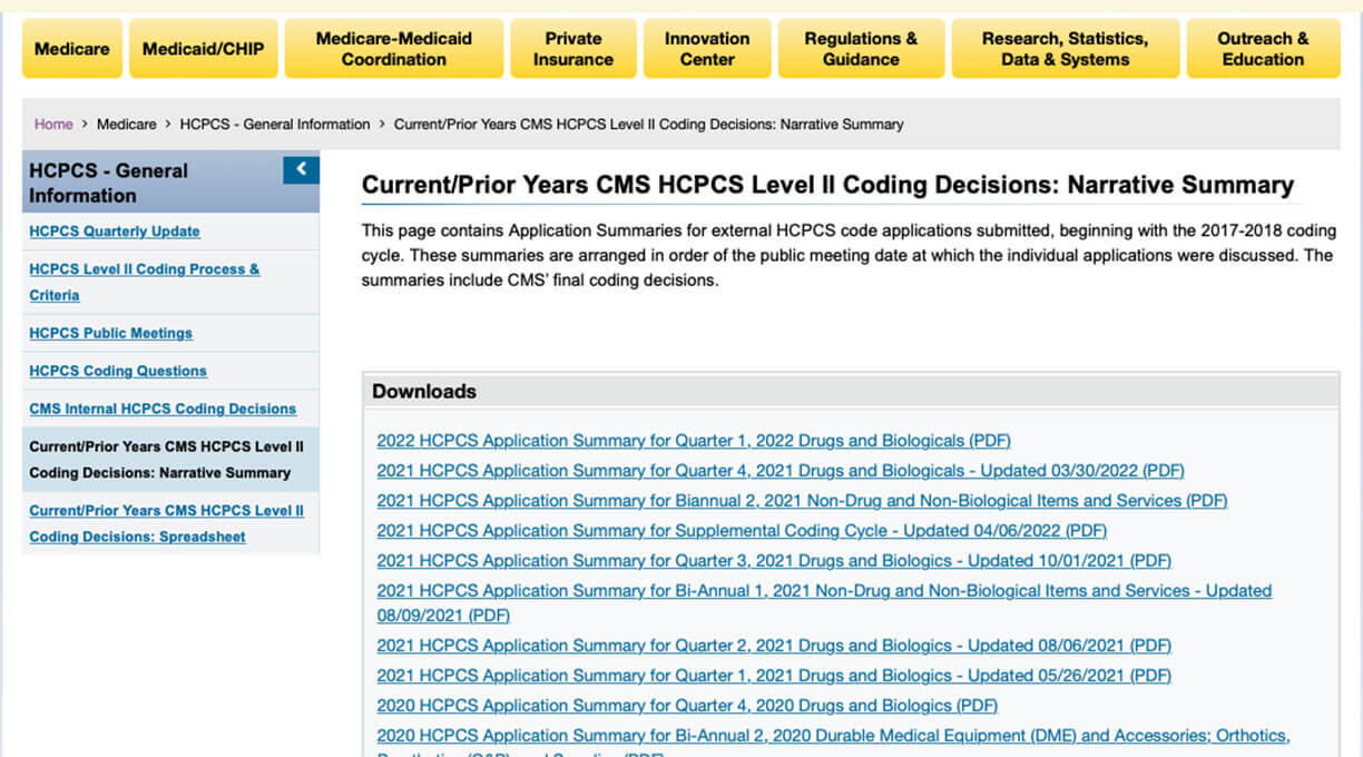 Hcpcs Coding Decisions Bracco Reimbursement Hcpcs Coding Decisions Bracco Reimbursement